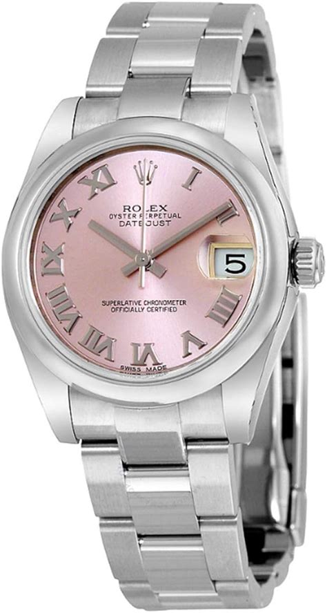 rolex rosa con fiori|Rolex Datejust Lady 26 Rosa Oyster 179160 Pink Flamingo Romani.